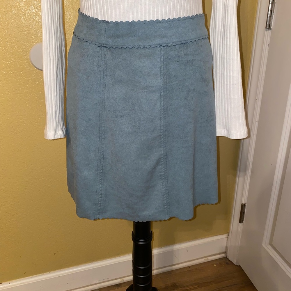 Blue skirt. Size : Large